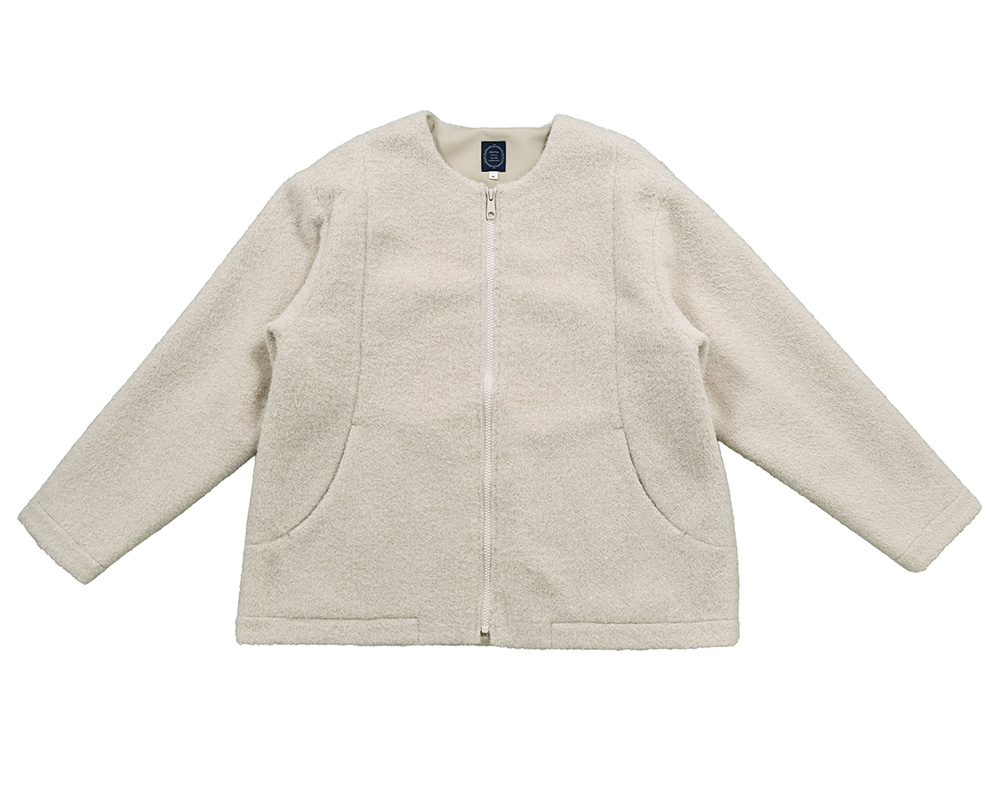 ﾌｧｰﾃｨﾍﾟｯﾄ付きZIPあきﾊｰﾌｺｰﾄ | ノースオブジェクト WEB発注サイト